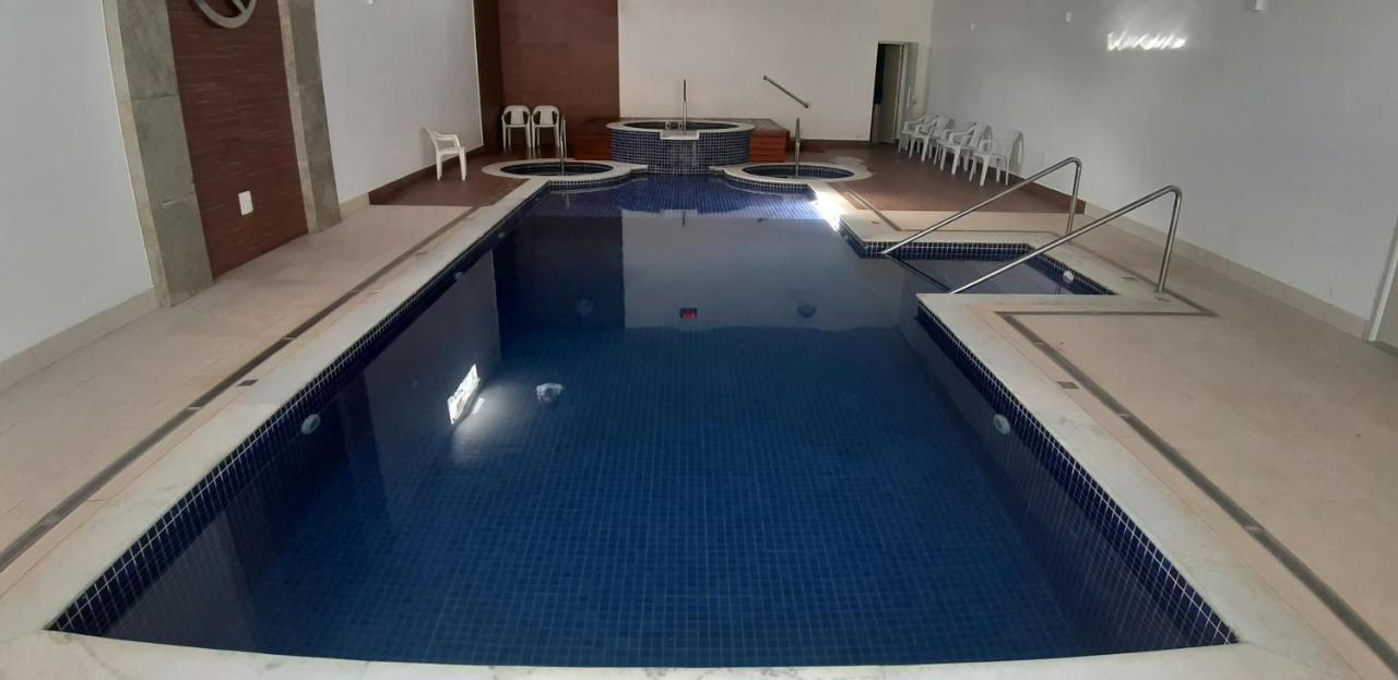 Flat No Apart-Hotel Cavalinho Branco Com Piscina Aquecida 1D8 Агуас-ді-Ліндоя Екстер'єр фото