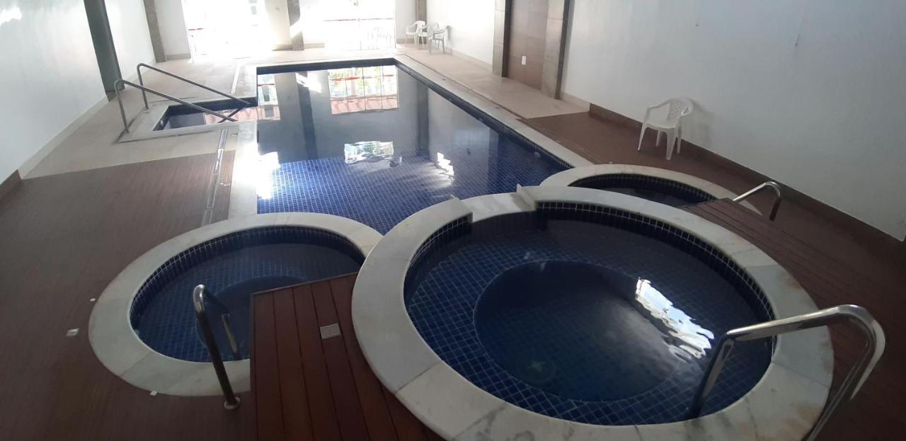 Flat No Apart-Hotel Cavalinho Branco Com Piscina Aquecida 1D8 Агуас-ді-Ліндоя Екстер'єр фото